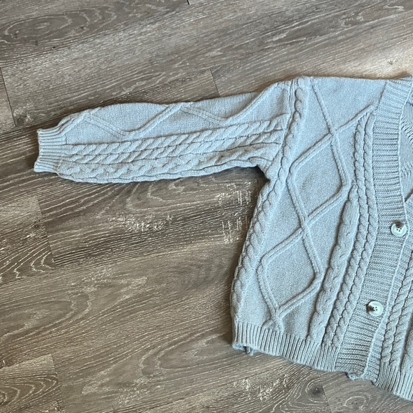 Taylor Swift The Tortured Poets Department gray button-down cardigan. - Picture 7 of 15